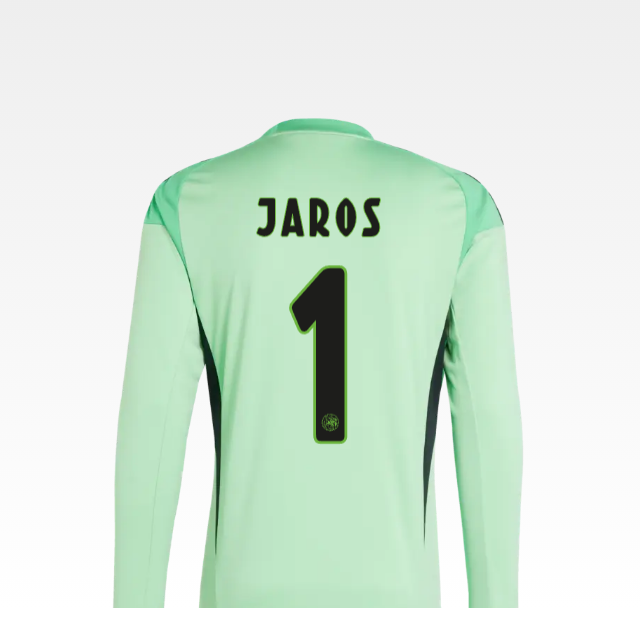 Ajax Jerseys Store – ajax-keepersshirt longsleeve junior 2025-2026 – 1 jaros Collection for Fans