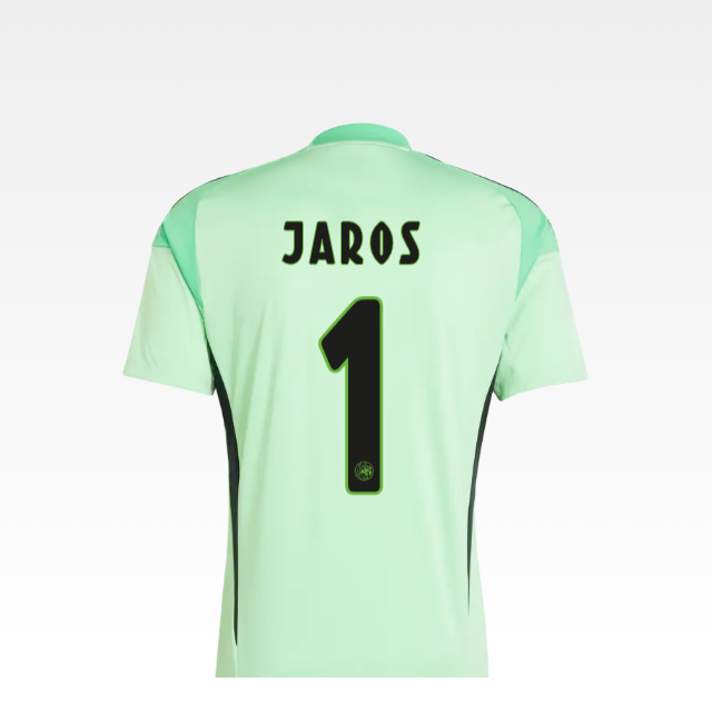 Ajax Jerseys Store – ajax-keepersshirt senior 2025-2026 – 1 jaros Collection for Fans