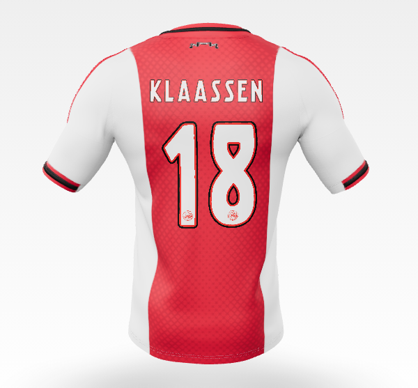 Ajax Jerseys Store – ajax-home shirt junior 2025-2026 – 18 klaassen Collection for Fans