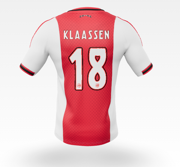 Ajax Jerseys Store – ajax-home shirt senior 2025-2026 – 18 klaassen Collection for Fans