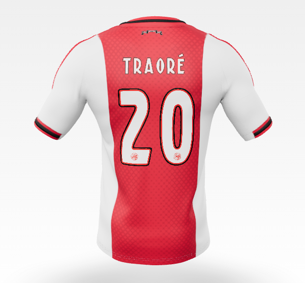 Ajax Jerseys Store – ajax-home shirt junior 2025-2026 – 20 traoré Collection for Fans