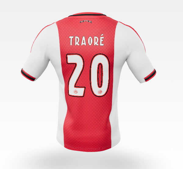Ajax Jerseys Store – ajax-home shirt senior 2025-2026 – 20 traoré Collection for Fans