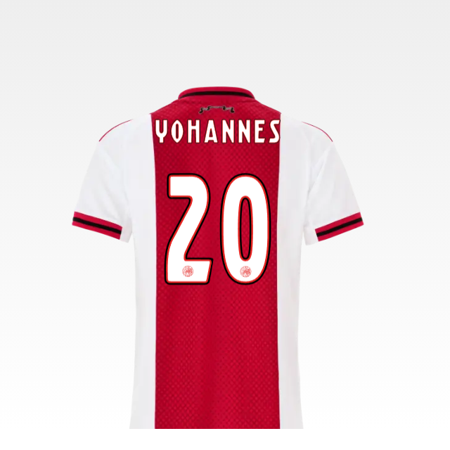 Ajax Jerseys Store – ajax-women home shirt 2025-2026 – 20 yohannes Collection for Fans