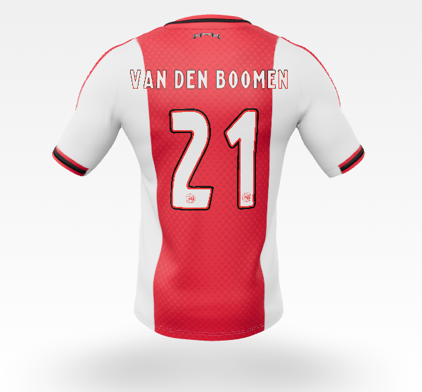 Ajax Jerseys Store – ajax-home shirt senior 2025-2026 – 21 van den boomen Collection for Fans