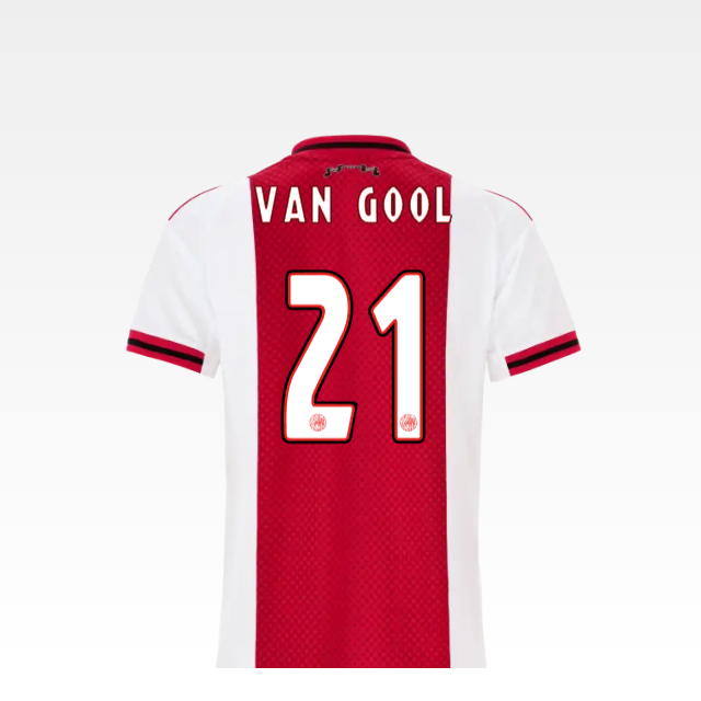 Ajax Jerseys Store – ajax-women home shirt 2025-2026 – 21 van gool Collection for Fans