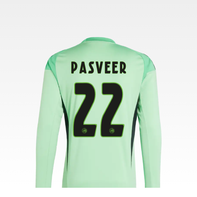 Ajax Jerseys Store – ajax-keepersshirt longsleeve junior 2025-2026 – 22 pasveer Collection for Fans