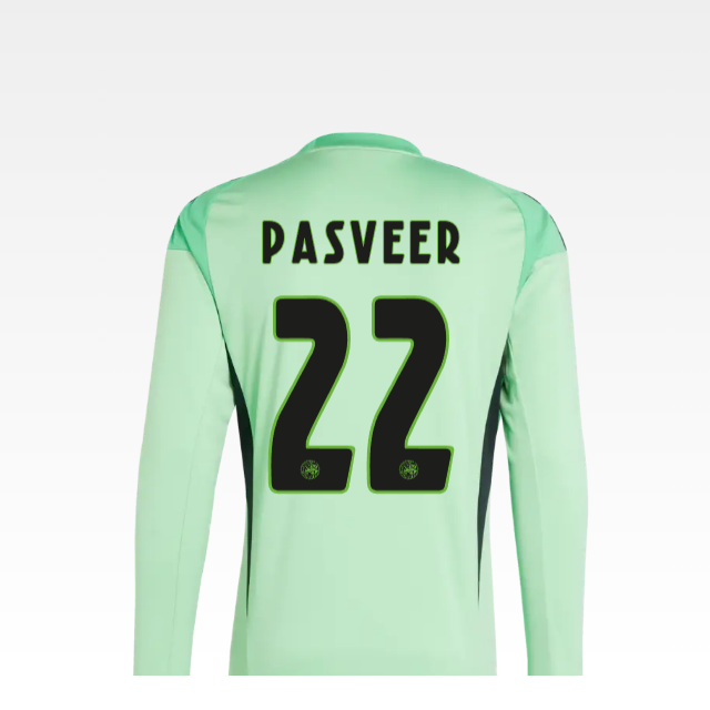 Ajax Jerseys Store – ajax-keepersshirt longsleeve senior 2025-2026 – 22 pasveer Collection for Fans