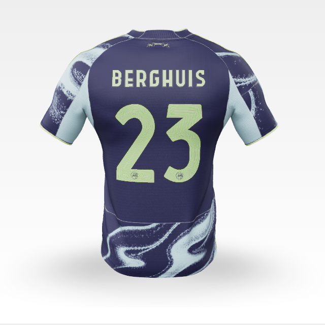 Ajax Jerseys Store – ajax-away shirt junior 2025-2026 – 23 berghuis Collection for Fans