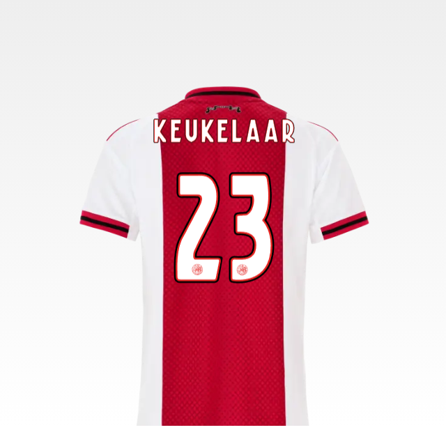 Ajax Jerseys Store – ajax-women home shirt 2025-2026 – 23 keukelaar Collection for Fans