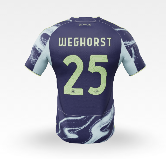 Ajax Jerseys Store – ajax-away shirt senior 2025-2026 – 25 weghorst Collection for Fans