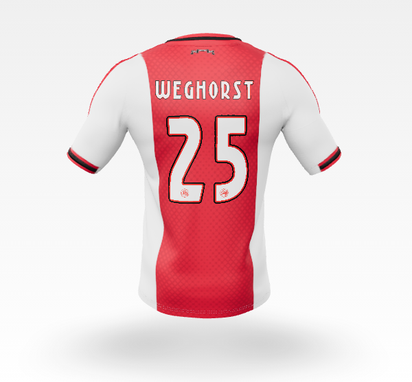 Ajax Jerseys Store – ajax-home shirt senior 2025-2026 – 25 weghorst Collection for Fans