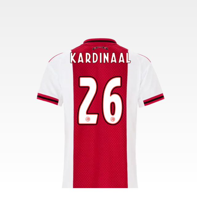 Ajax Jerseys Store – ajax-women home shirt 2025-2026 – 26 kardinaal Collection for Fans