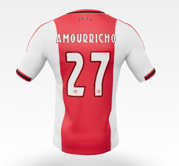 Ajax Jerseys Store – ajax-home shirt junior 2025-2026 – 27 amourricho Collection for Fans