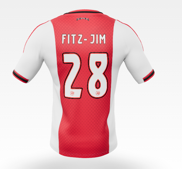 Ajax Jerseys Store – ajax-home shirt junior 2025-2026 – 28 fitz-jim Collection for Fans