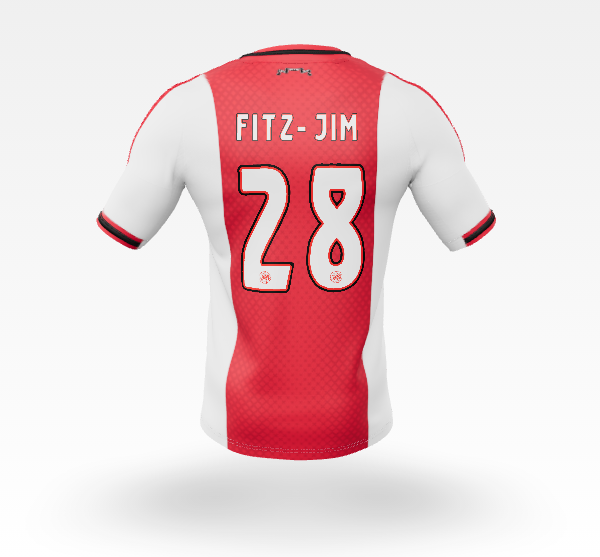 Ajax Jerseys Store – ajax-home shirt senior 2025-2026 – 28 fitz-jim Collection for Fans
