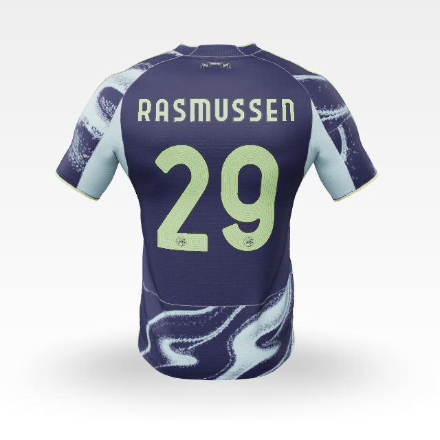 Ajax Jerseys Store – ajax-away shirt senior 2025-2026 – 29 rasmussen Collection for Fans