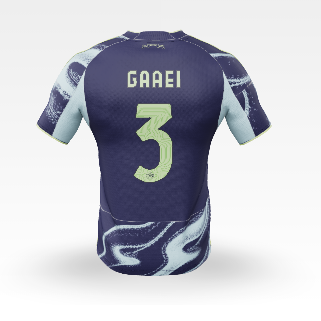 Ajax Jerseys Store – ajax-away shirt senior 2025-2026 – 3 gaaei Collection for Fans