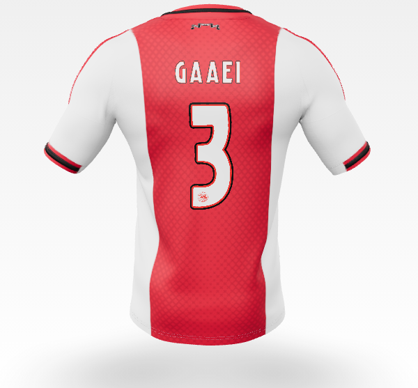 Ajax Jerseys Store – ajax-home shirt senior 2025-2026 – 3 gaaei Collection for Fans