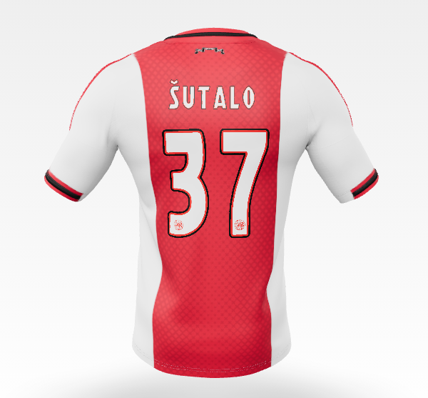 Ajax Jerseys Store – ajax-home shirt junior 2025-2026 – 37 Šutalo Collection for Fans