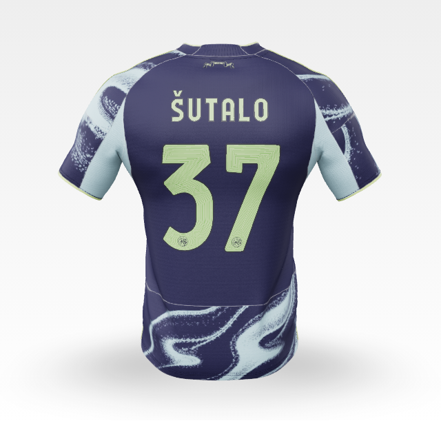 Ajax Jerseys Store – ajax-away shirt senior 2025-2026 – 37 Šutalo Collection for Fans