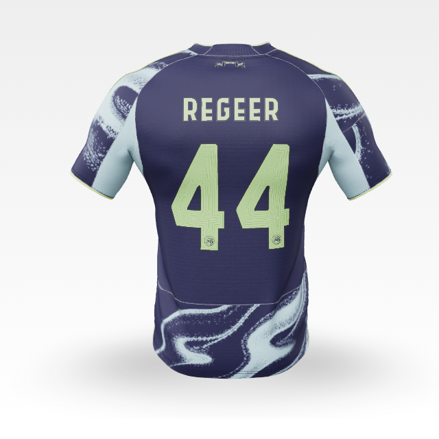 Ajax Jerseys Store – ajax-away shirt junior 2025-2026 – 44 regeer Collection for Fans