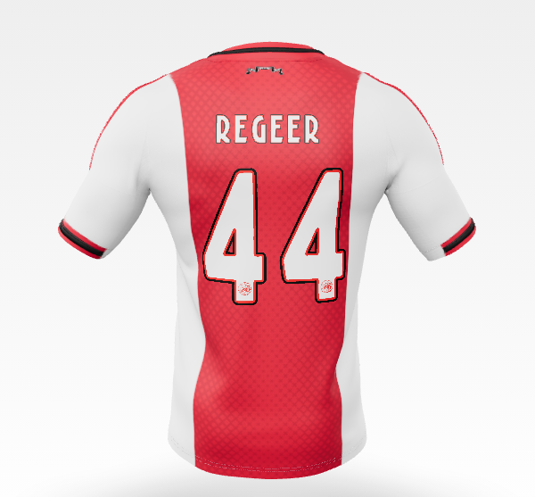 Ajax Jerseys Store – ajax-home shirt junior 2025-2026 – 44 regeer Collection for Fans