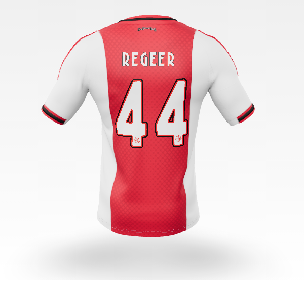 Ajax Jerseys Store – ajax-home shirt senior 2025-2026 – 44 regeer Collection for Fans