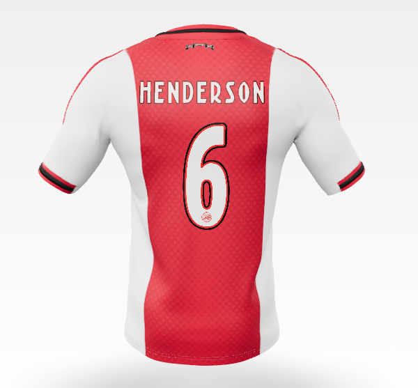 Ajax Jerseys Store – ajax-home shirt junior 2025-2026 – 6 henderson Collection for Fans