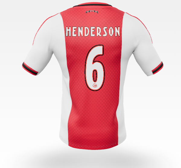 Ajax Jerseys Store – ajax-home shirt senior 2025-2026 – 6 henderson Collection for Fans