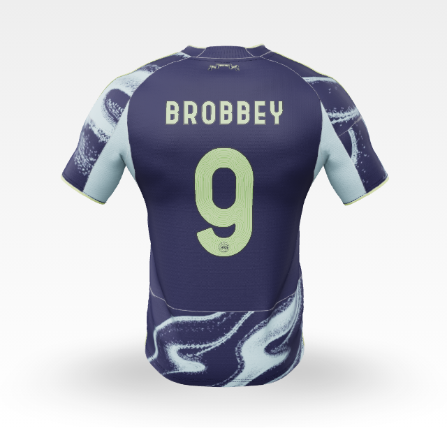 Ajax Jerseys Store – ajax-away shirt senior 2025-2026 – 9 brobbey Collection for Fans