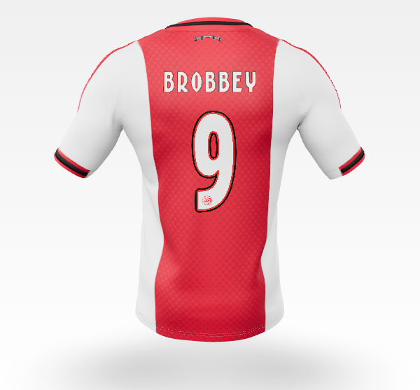 Ajax Jerseys Store – ajax-home shirt senior 2025-2026 – 9 brobbey Collection for Fans
